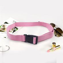 Load image into Gallery viewer, Fashion Black Canvas Belt for Women Casual Female Waist Belts with Plastic Buckle Harajuku Solid Color Long Belts ceinture femme