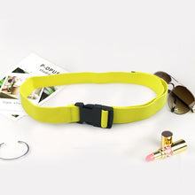 Load image into Gallery viewer, Fashion Black Canvas Belt for Women Casual Female Waist Belts with Plastic Buckle Harajuku Solid Color Long Belts ceinture femme