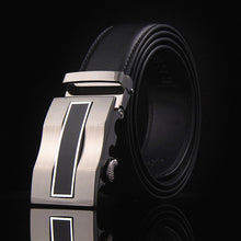 Load image into Gallery viewer, 2019 New Male Designer Automatic Buckle Cowhide Leather men belt Famous Brand Belt Luxury belts for men Ceinture Homme