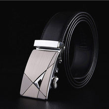 Load image into Gallery viewer, 2019 New Male Designer Automatic Buckle Cowhide Leather men belt Famous Brand Belt Luxury belts for men Ceinture Homme