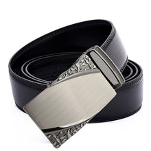 Load image into Gallery viewer, 2019 New Male Designer Automatic Buckle Cowhide Leather men belt Famous Brand Belt Luxury belts for men Ceinture Homme