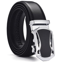 Load image into Gallery viewer, 2019 New Male Designer Automatic Buckle Cowhide Leather men belt Famous Brand Belt Luxury belts for men Ceinture Homme