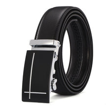 Load image into Gallery viewer, 2019 New Male Designer Automatic Buckle Cowhide Leather men belt Famous Brand Belt Luxury belts for men Ceinture Homme