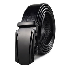 Load image into Gallery viewer, 2019 New Male Designer Automatic Buckle Cowhide Leather men belt Famous Brand Belt Luxury belts for men Ceinture Homme