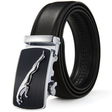 Load image into Gallery viewer, 2019 New Male Designer Automatic Buckle Cowhide Leather men belt Famous Brand Belt Luxury belts for men Ceinture Homme