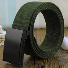 Load image into Gallery viewer, Men Belt 2020  Fashion Unisex Army Tactical Waist Belt Jeans Male Casual Luxury Canvas Webbing Waistband Ceinture Femme