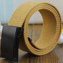 Load image into Gallery viewer, Men Belt 2020  Fashion Unisex Army Tactical Waist Belt Jeans Male Casual Luxury Canvas Webbing Waistband Ceinture Femme