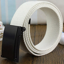 Load image into Gallery viewer, Men Belt 2020  Fashion Unisex Army Tactical Waist Belt Jeans Male Casual Luxury Canvas Webbing Waistband Ceinture Femme