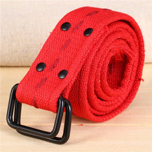 Load image into Gallery viewer, Men Belt 2020  Fashion Unisex Army Tactical Waist Belt Jeans Male Casual Luxury Canvas Webbing Waistband Ceinture Femme