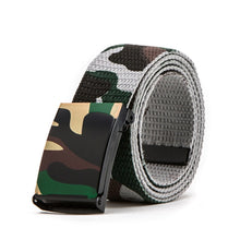 Load image into Gallery viewer, Men Belt 2020  Fashion Unisex Army Tactical Waist Belt Jeans Male Casual Luxury Canvas Webbing Waistband Ceinture Femme