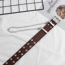 Load image into Gallery viewer, NO.ONEPAUL female deduction side gold buckle jeans wild belts for women fashion students simple New Circle Pin Buckles Belt